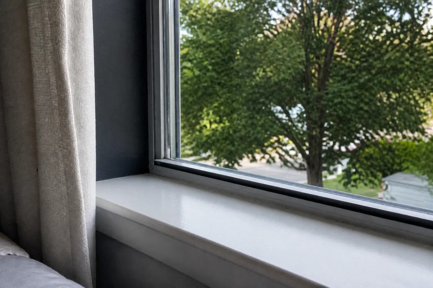 Same window after house cleaning