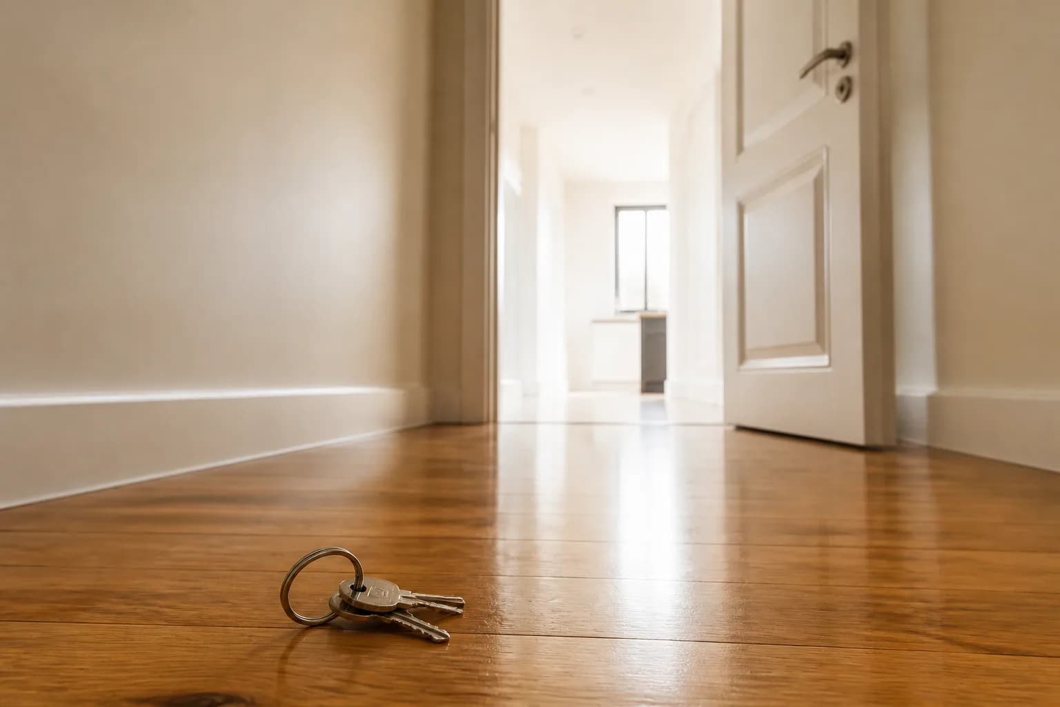 Keys ready after a successful end of lease clean